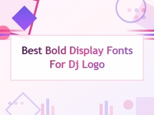 Best Bold Display Fonts for Dj Logos That Stand Out