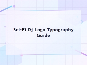 Sci-Fi Dj Logo Typography Guide: Futuristic Electronic Fonts for Music Branding